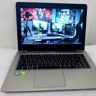 Laptop Asus A456U Core i5 Kabylake Dual VGA Nvidia 930Mx Dual Storage
