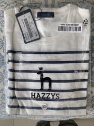 全新Hazzys長袖tee