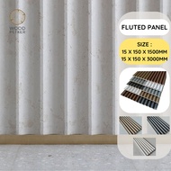 【Ready Stock】Fluted panel wave type home decoration wall panel interior design home wall