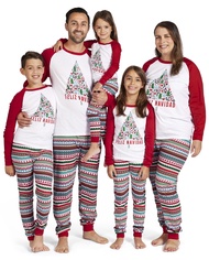 Baby Family Matching, Feliz Navidad Christmas Pajama Sets, Cotton