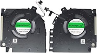Replacement New Laptop CPU and GPU Cooling Fan for Dell Alienware X15 R1 RTX30 Series P/N DFS5K22305