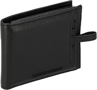 Y4R283Y068E Men's Bifold Wallet, Black, Black, One Size