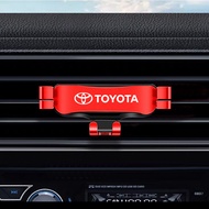 Gravity Car Phone Holder Air Vent Clip Mount Smartphone Stand For Toyota HV YARiS RZ RC RS C-HR Coro