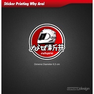 Sticker Printing Why Arai