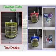 MPT Bird Cage Cover Thick Fabric Anti-Heat Does Not Fade For Round Cages Merbok Graduate Strong Stit