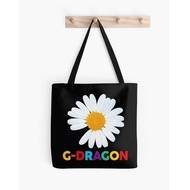 G-Dragon Colorfur Daisy Tote Bag Black