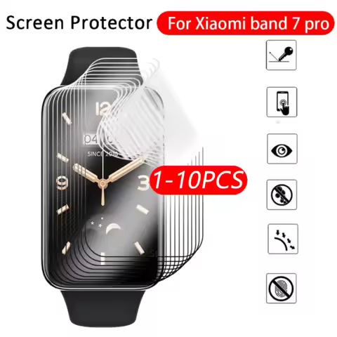 For Xiaomi Mi Band 7 Pro Soft Screen Protectors Full Cover Explosion Poof Film For Xiaomi Band 7 Pro