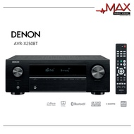 DENON AVR-X250BT 5.1ch 4K Bluetooth AV Receiver