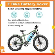Weatherproof E-Bike Battery Cover E-Bike Frame Cold and Dustproof Cover E-Bike Lithium Battery Cover