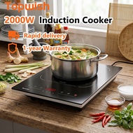 Topwish Periuk Induksi 2000W Portable Electric Induction Cooker Hob AIH-201A
