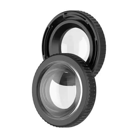 2Pcs Lens Protector Cover for Go Pro MAX 2 Premium Accessorie HD Lens Protector Cover Tempered Glass