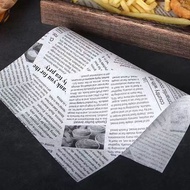 Food Grade Barbecue Burger Paper Wrapping Paper Greaseproof Paper French Fries Greaseproof Paper Gre