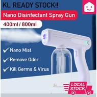 【NEW STOCK!!】800ML KANTAN Wireless Handheld Fogging Machine Blue Light Nano Disinfectant Spray Gun Machine