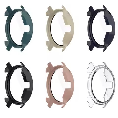 New For Garmin Venu 3 3s 2 2plu Case Full Coverage Protection Shell PC+GLASS Protective Cover For Ga