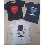 Children's T-shirts 7 8 9 10th PR3L0V3d short sleeves