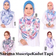 retail tudung sarung moscrepe kedut di bahu soft awning cotton freesize