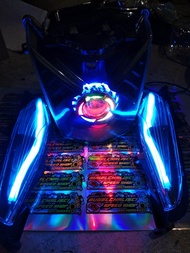 reflektor lampu depan beat fi dan sein motif custom projie alis