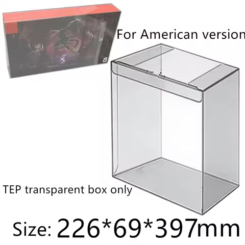 Transparent Box Protector For Bayonetta 3/NS Collect Boxes TEP Storage Game Shell Clear Display Case