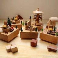 Music Box Music Box Wooden Music Box Clockwork Girl Birthday Gift Music Ornaments Music Box Valentin