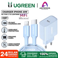 UGREEN Charger iPhone USB lightning dan PD Type C to Lightning Fast Charging 10W 20W 30W