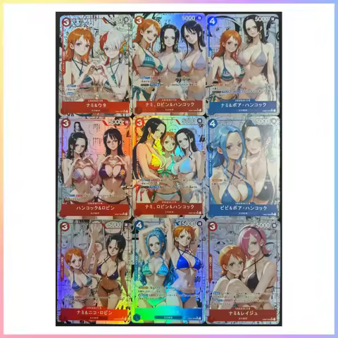 Anime One Piece Card OPCG manga Nami Uta Yamato Boa Collection card boy gift