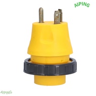 NG1ZX RV Plug Adapter, Heavy Duty Weatherproof TT-30P To L5-30R, Reliable Performance Antirust 30A R