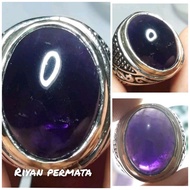 Wulung bolivia amethyst ring stonenatural
