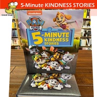 (In Stock) *ลิขสิทธิ์แท้ original หนังสือนิทานภาษาอังกฤษ PAW Patrol 5-Minute Kindness Stories (PAW P