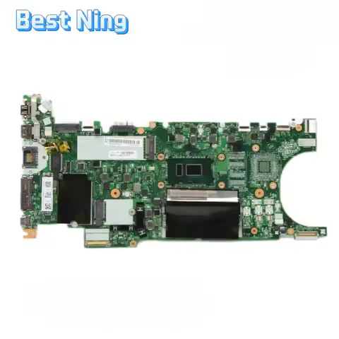 For Lenovo Thinkpad T480S Laptop Motherboard NM-B471 Mainboard with CPU I5-8250U RAM 4G UMA 100% Tes