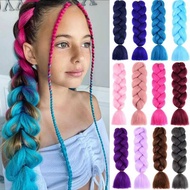 Dirty Braids Ponytail Braids Wigs Big Braids Colorful Braids High Temperature Silk Hip-Hop Braided B