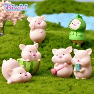 {MSSugar toy}Msugar Toys ตุ๊กตาชุดของเล่นรูปสัตว์การ์ตูนแตงโมนมตุ๊กตาขยับแขนขาได้หมูน่ารักโมเดลแกะสล