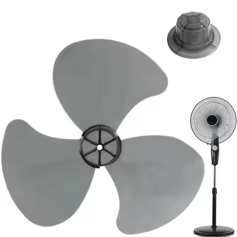 7inch Plastic Fan Blade 3 Leaves Replacement Fan Propellers Ceiling Fan Electric Fan Leaves Ventilad
