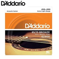 Free String Winder American D'addario Daddario EZ900 10-50 Acoustic Guitar Strings