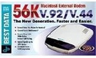 Smartone External 56k V92macintosh Modem White Box