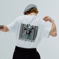 GXG Men's 2021 Summer White Printed T-Shirt