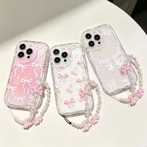 Y2K Bow Butterfly Silicone Cover For Honor 400 600 Lite Pro Magic 7 Lite X9B X8D X6D X7A X8A X6B X7B