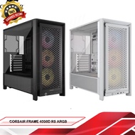 CORSAIR FRAME 4000D RS ARGB Modular Mid-Tower PC Case Casing PC Gaming
