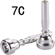 Silver Bb Trumpet Mouthpiece 7C Trumpet Instrument Accessories