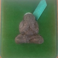 Thai Amulets 泰国佛牌 Ajahn Daeng Phra Pidta 阿赞鼎必打掩面佛 ( 原庙 )