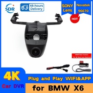 4K HD 2160P New Plug and Play Wifi Car DVR Video Recorder for BMW X6 G06 X6 40i X6 m50i X6 m50d X6 4
