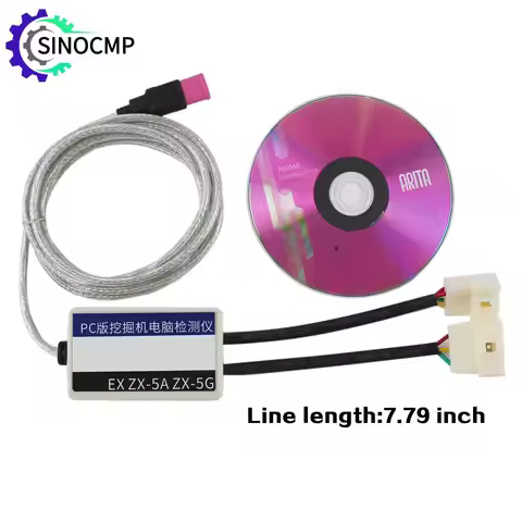 Excavator EX PC Series ZX Diagnostic Tool for Hitachi EX-2/3/5 ZX-1/3 John DEERE JD240DLC-3 JD350LC-