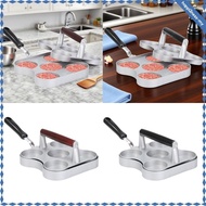 [Happi2nessMY] Hamburger Press, Patty Press, Aluminum Alloy Hamburger Press for Sandwiches, Kitchen,