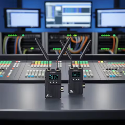 FEELWORLD 4K Wireless Video Transmission System WT1S SDI+Dual HDMI Full Duplex Intercom Live Streami