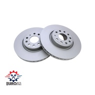5Q0615301F 1K0615301AA OF 2PCS FRONT BRAKE DISC FOR VW GOLF GTI JETTA BETTLE TIGUAN PASSAT SCIROCCO 
