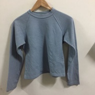 Used Agnes B fleece shirt grey women