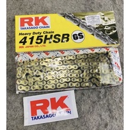 Rk Chain 415-130L Work Rantai 415 O Ring Rantai 415