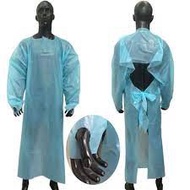 Medical CPE Grown Isolation Grown plastic Apron PPe suit 40g 1pc (individual pack)