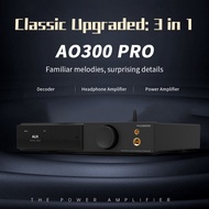 SMSL AO300 PRO Power Amplifier Headphone AMP Decoder MA5332MS MQA-CD Audio DAC XMOS XU-316 2.1 HIFI 