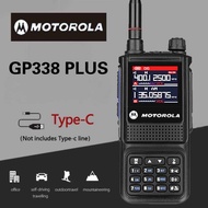 HT Motorola GP338 Plus Walkie talkie two way radio jarak jauh 20KM Daya Tinggi 15W 256 Saluran Radio
