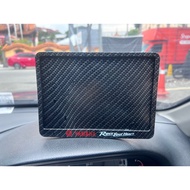 FORGE CARBON Motor Frame cover CP5" X 7" Logo available Free gloss black plate | M6 screw available